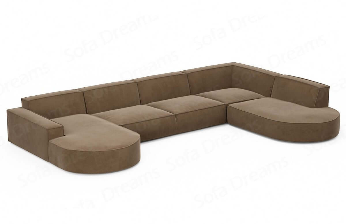 Polster Wohnlandschaft Alegranza – Modern & Komfortabel Braun