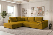 Polster Ecksofa Mykonos L Form kurz