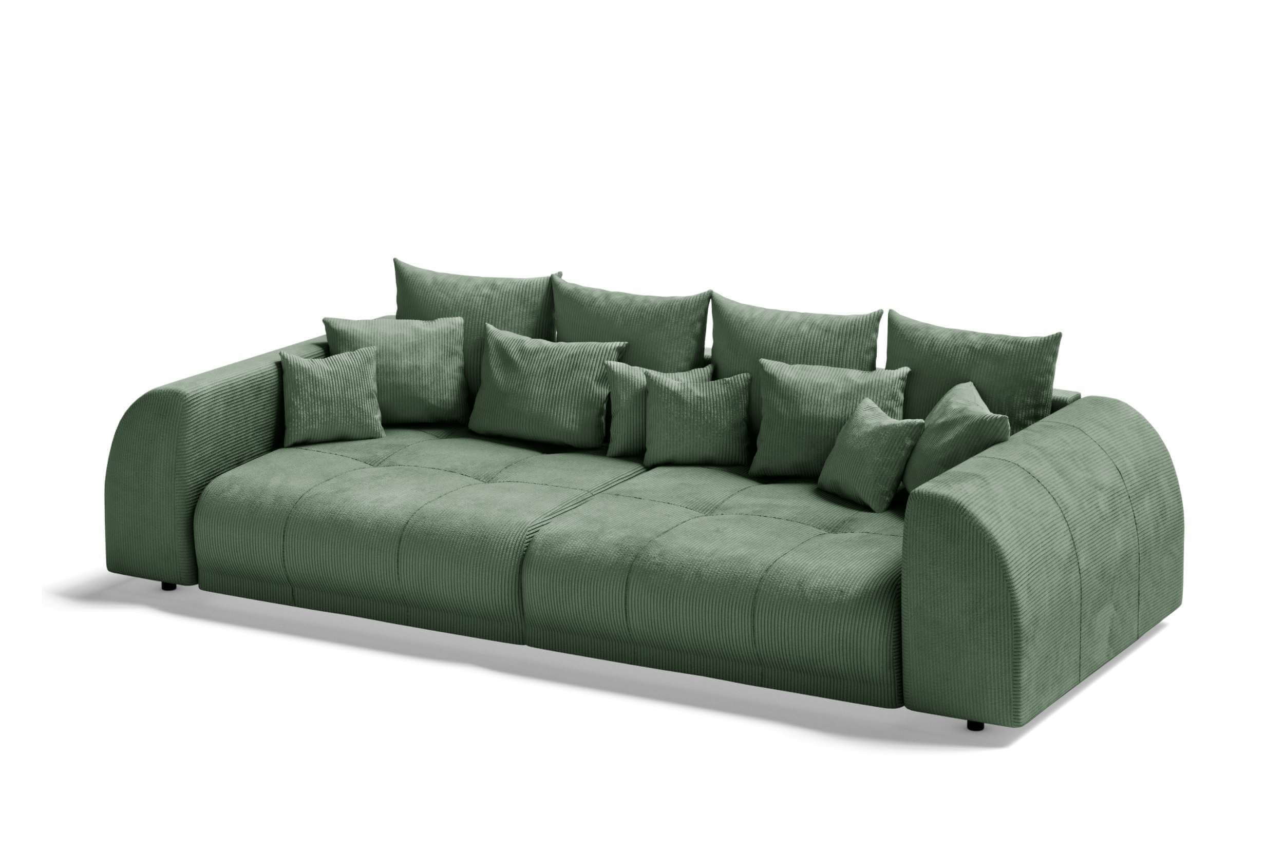 Bigsofa Ragnar im Stoffbezug Olive