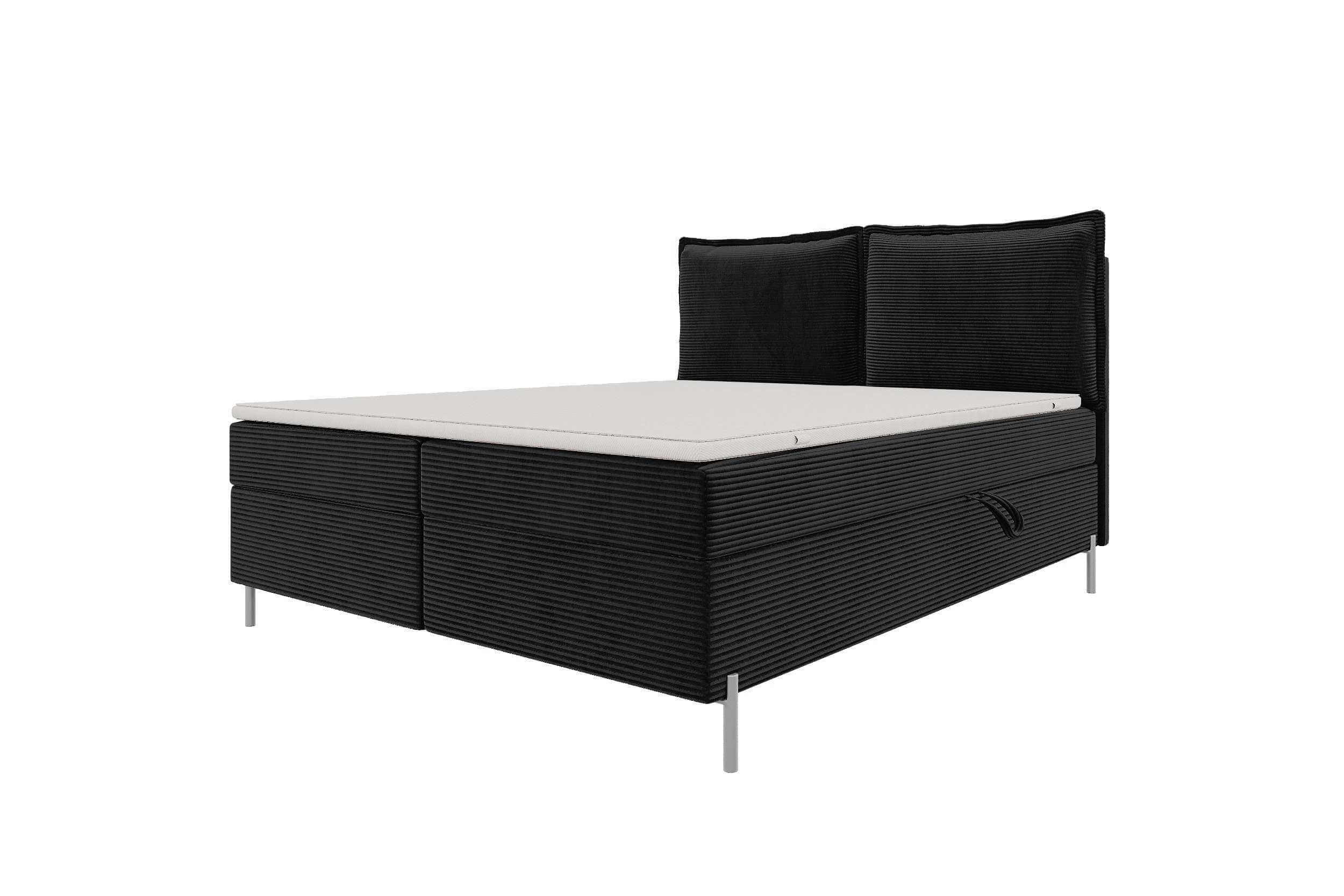 Boxspringbett Elysio Schwarz