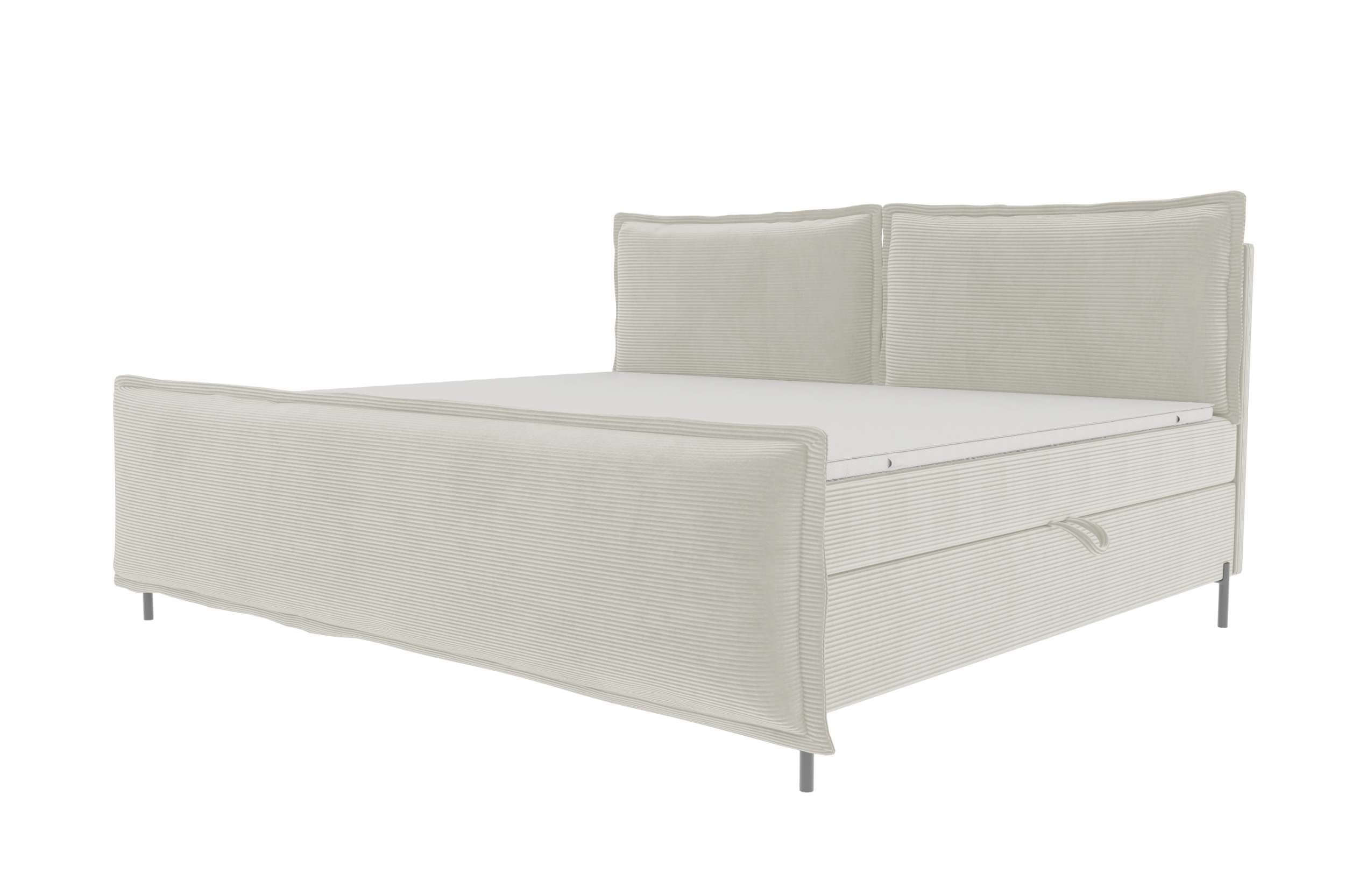 Boxspringbett Elysio Plus Familienbett Greige