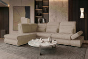 Stoff Ecksofa Ares L Form