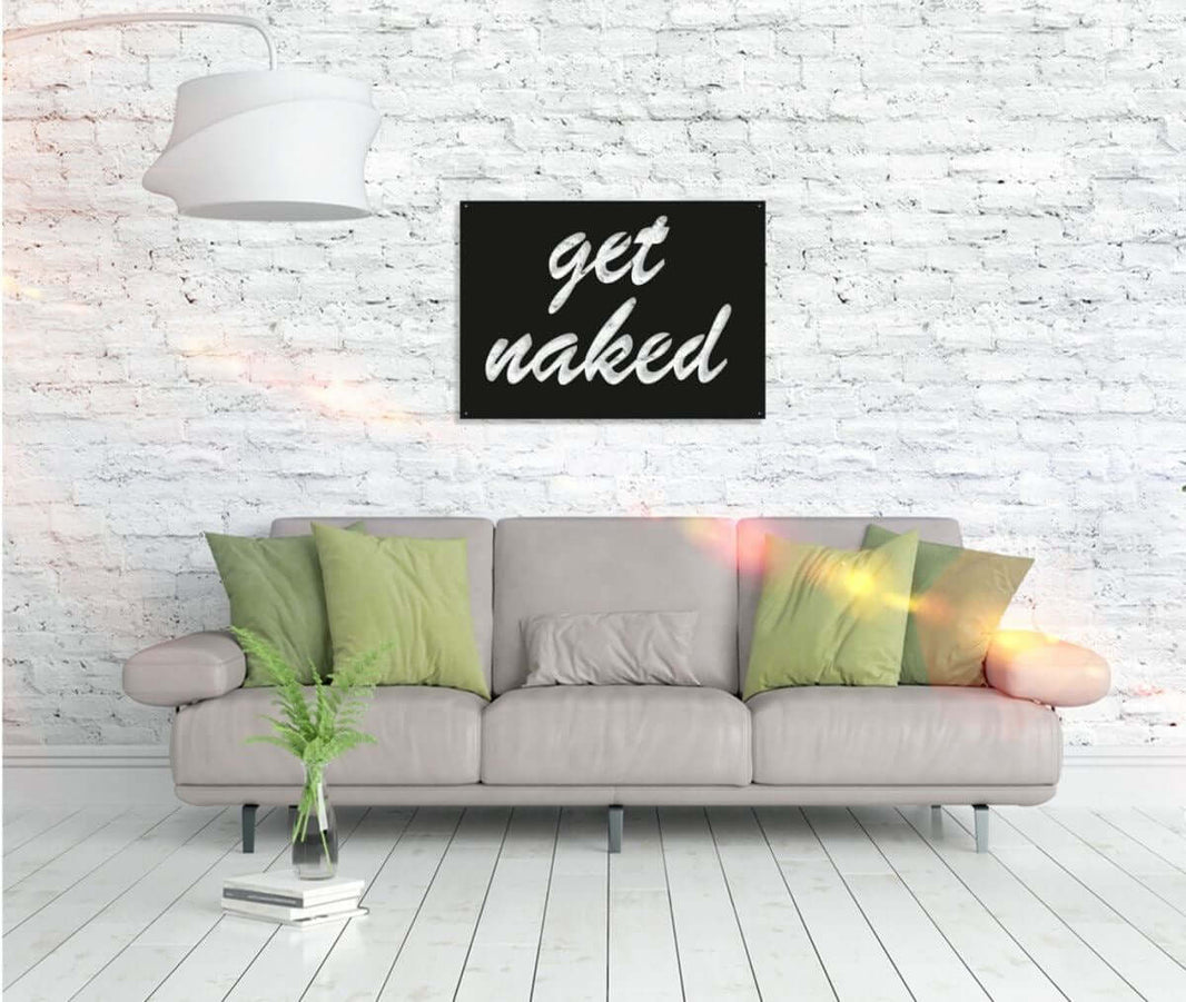 Wandbild Get Naked Stylische