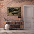 Wandbild Holz USA – Patriotic Wanddekoration