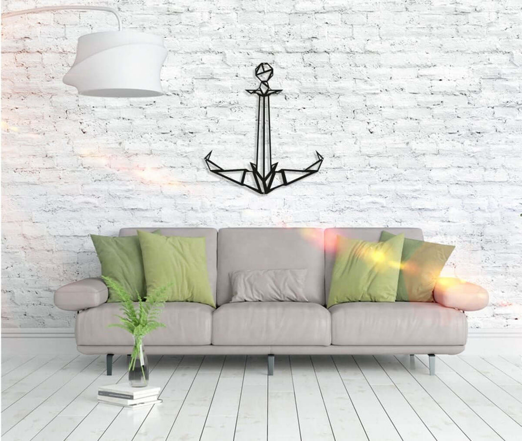 Wandbild Anker