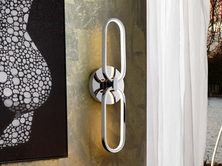 Wandlampe Colette – Chrom Design für Wohnzimmer - Bild 1