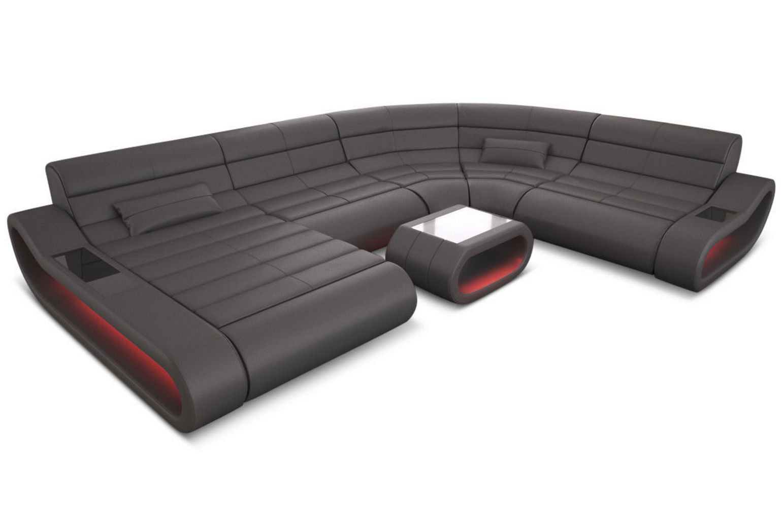 Leder Wohnlandschaft Concept XXL – Komfort & Stil