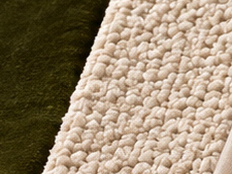 Nahaufnahme Boucle Stoff